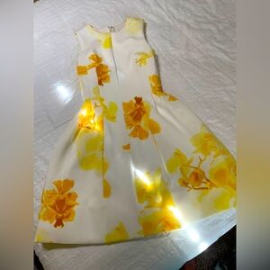 Calvin Klein Fit and Flare Dress 💛